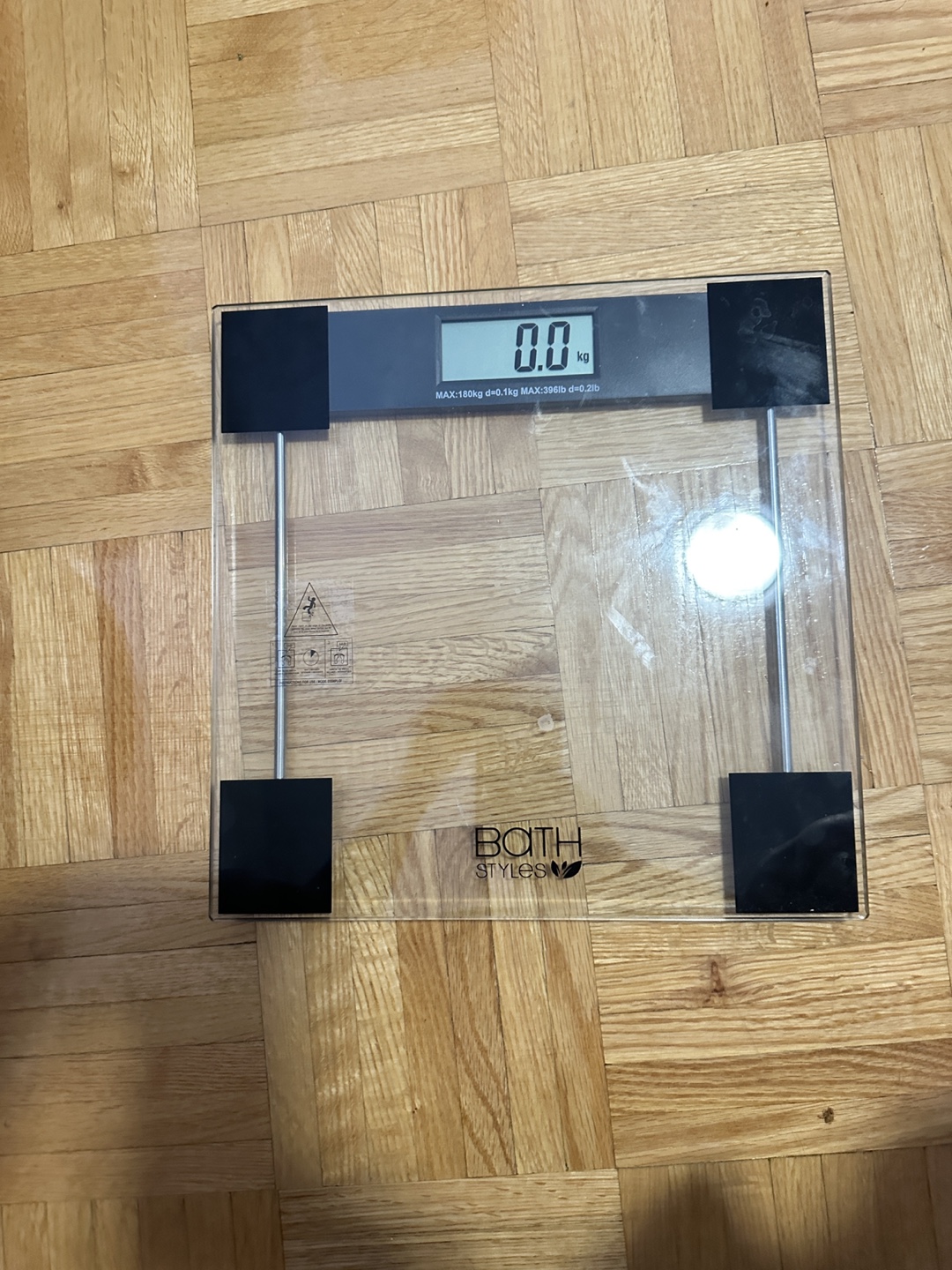 Bathroom Scale - Glass Top - Accurate Readings