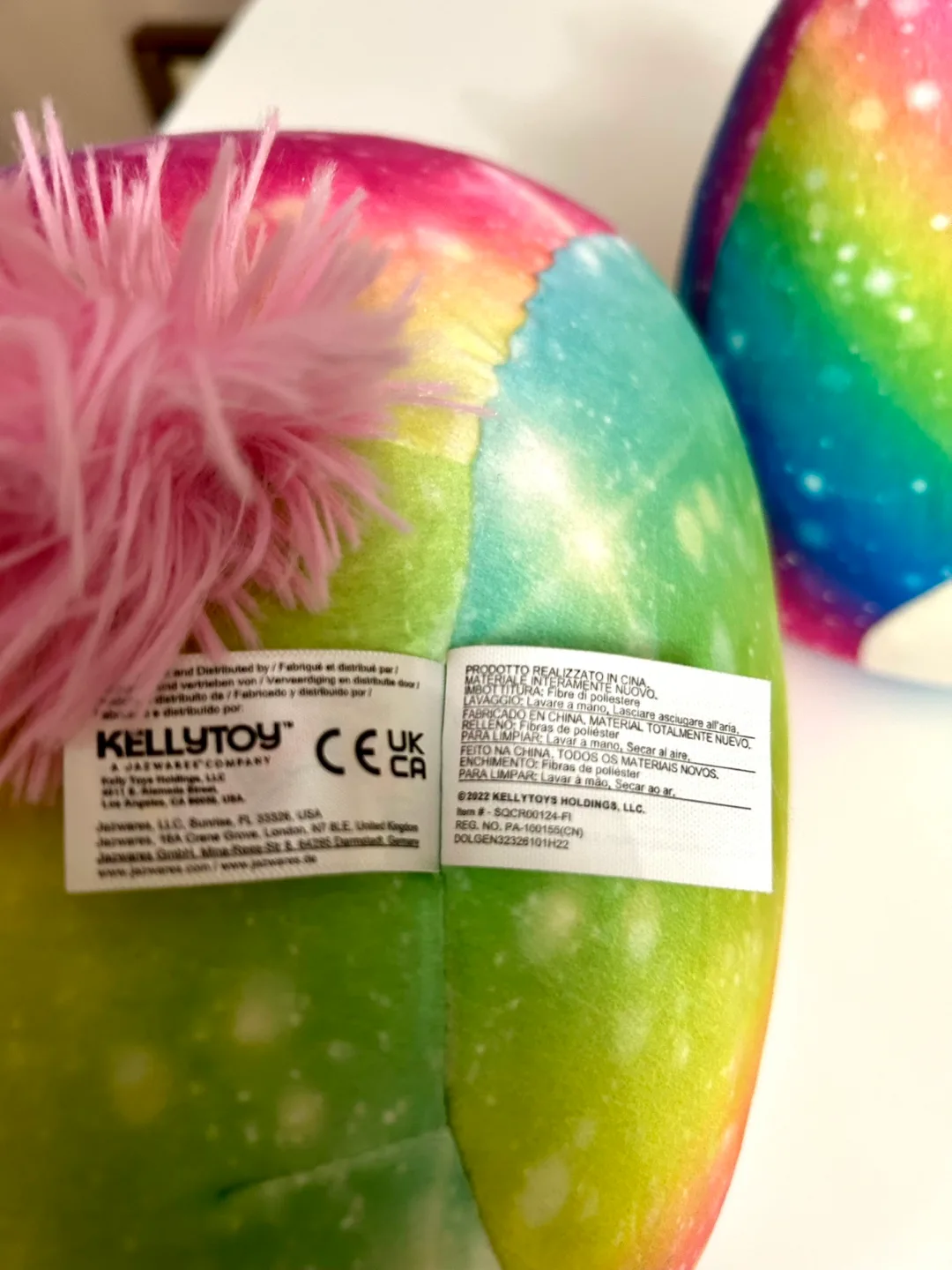 💚 Squishmallow 11” Rainbow Unicorn Prim image indicator(4)