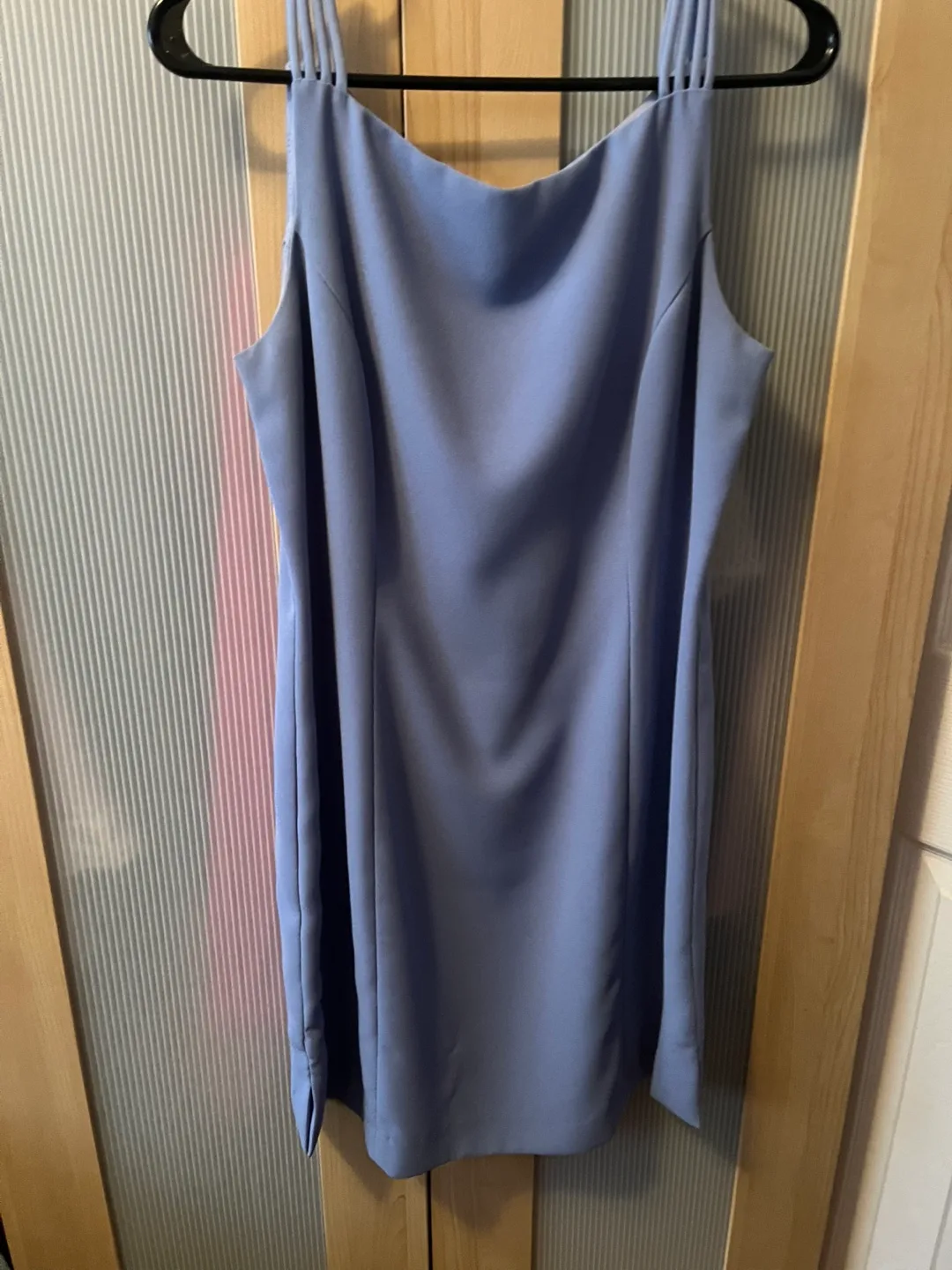 Fairweather Size 10 Periwinkle Blue Mini Dress thumbnail