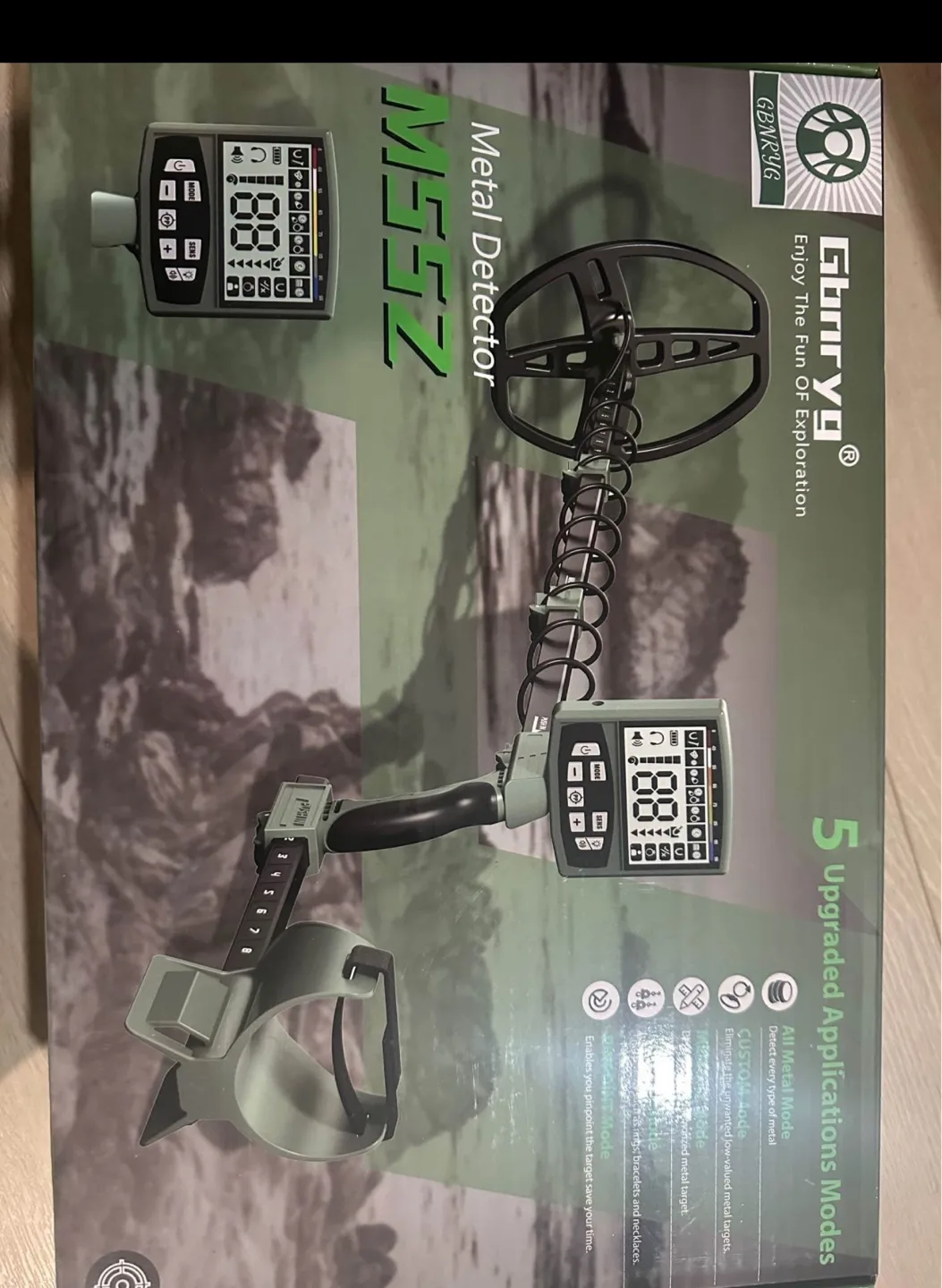 Metal Detector Adults ,Teens-12”IP68 Waterproof search coil image indicator(2)