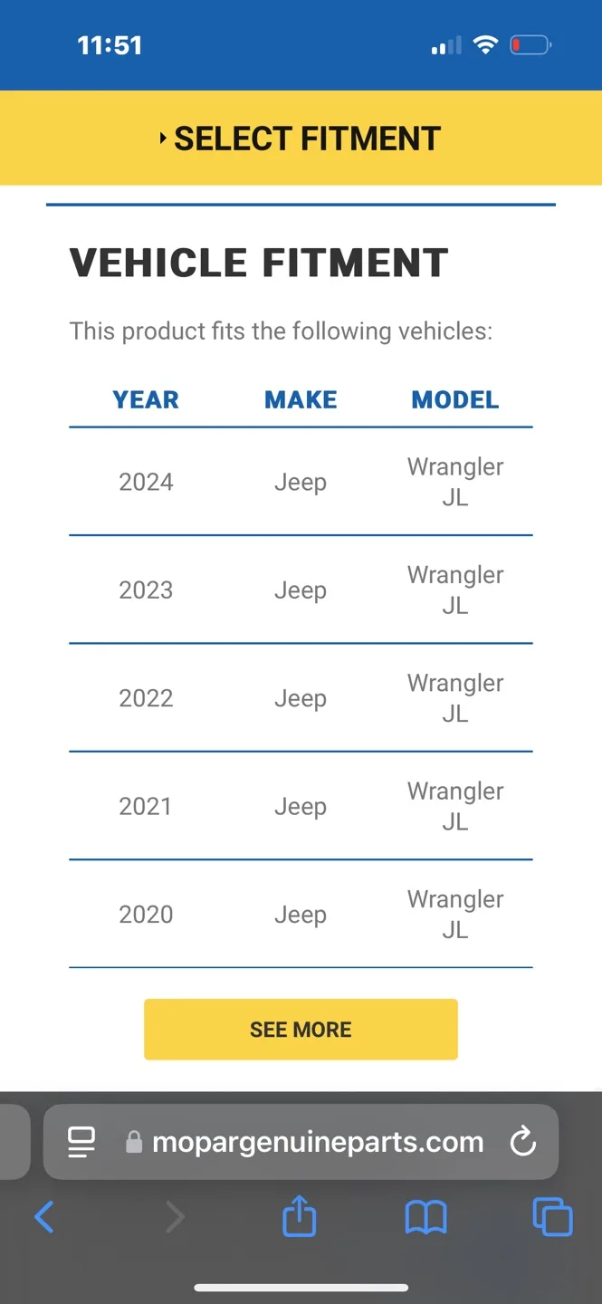 Jeep Wrangler JL 2018-2022 Front Grille Assembly - Bright White image indicator(9)