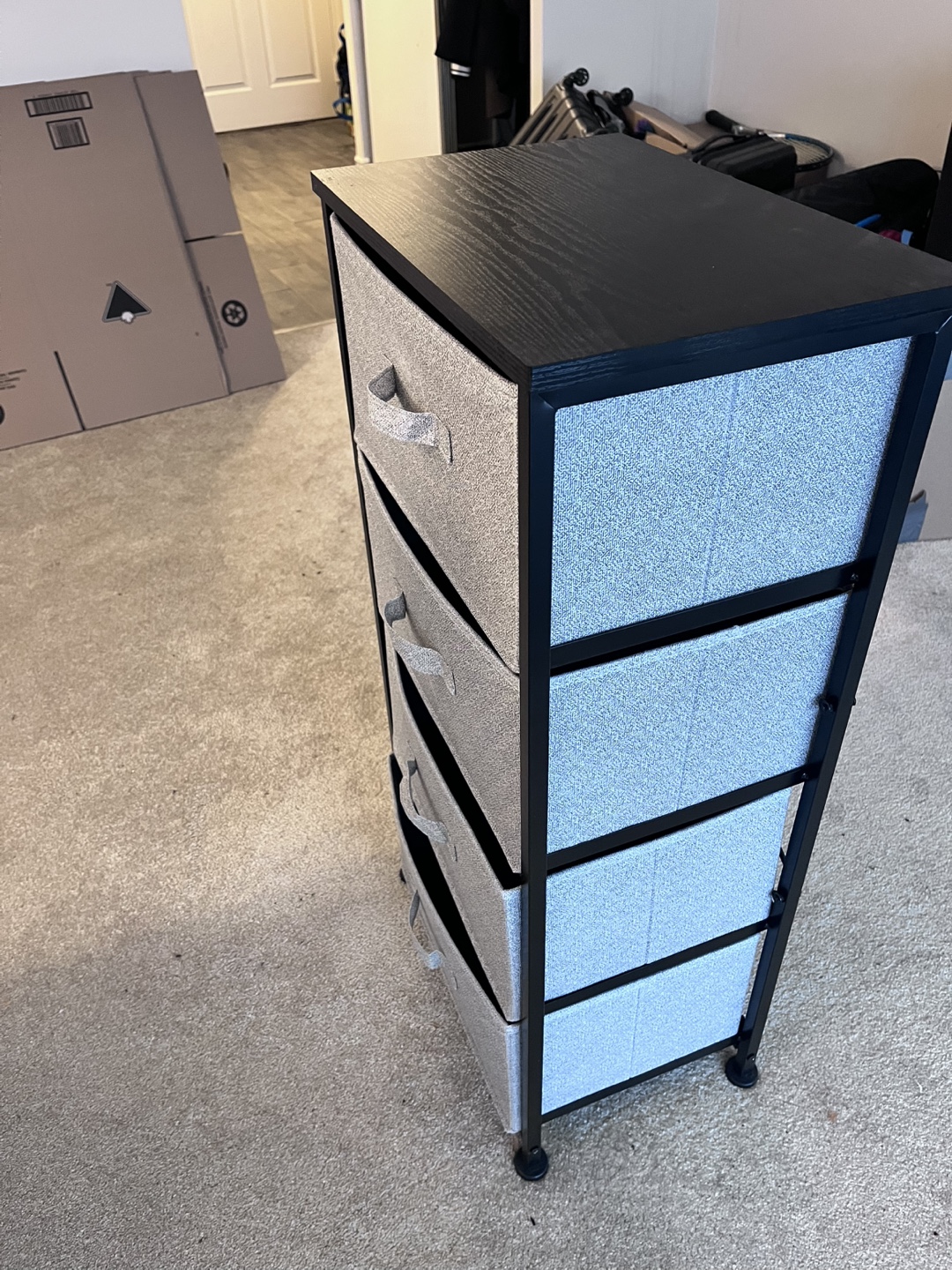 Four-Drawer Fabric Storage Organizer