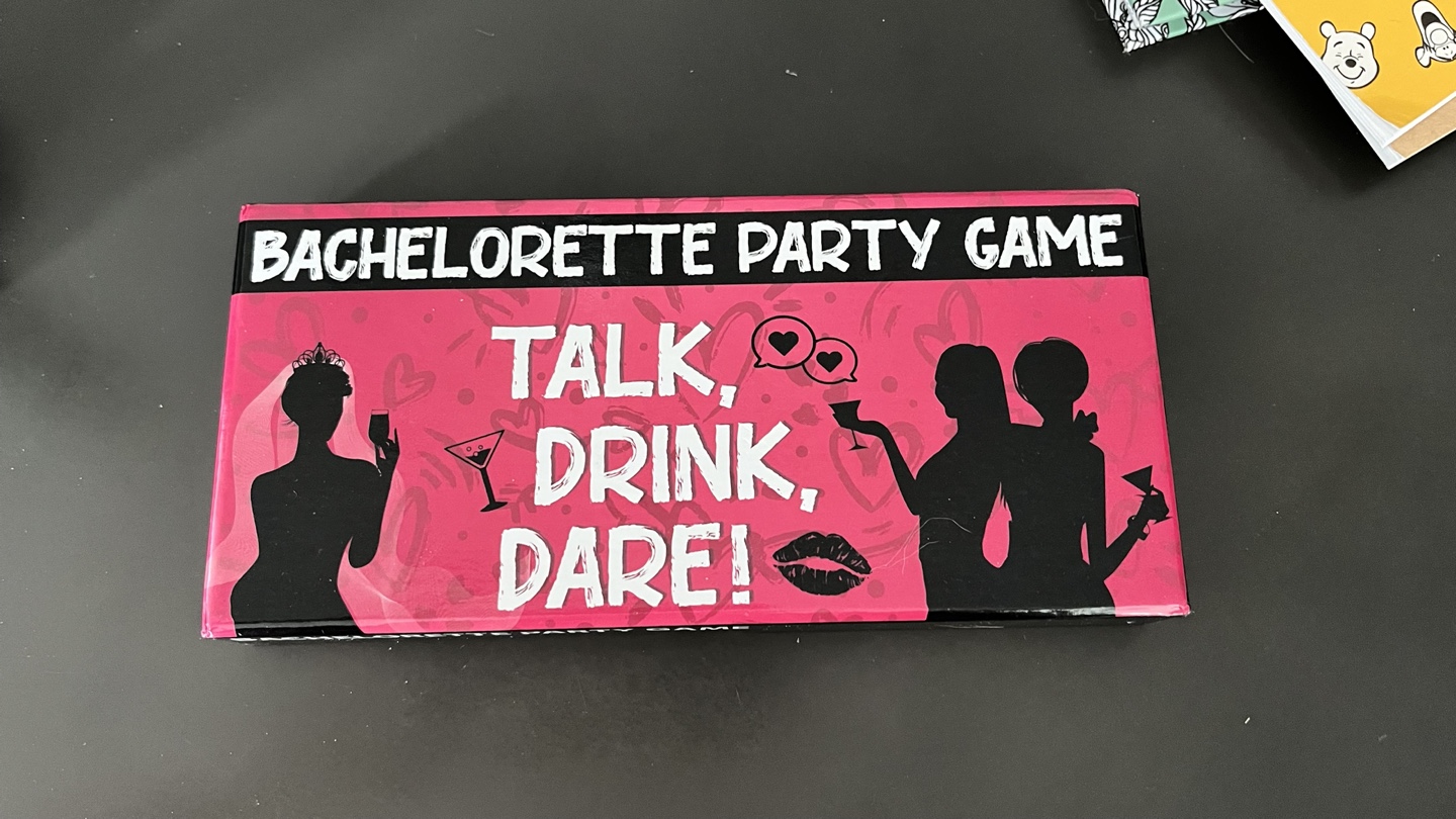 Talk, Drink, Dare — Bachelorette Party Game