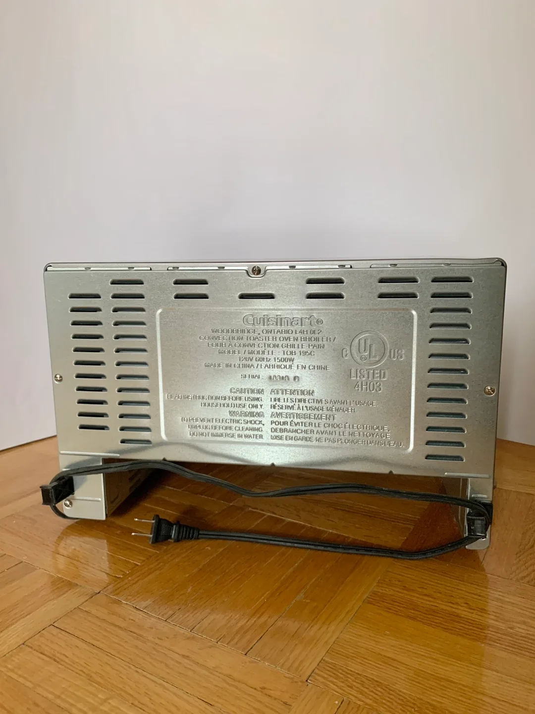 Cuisinart Convection Toaster Oven Broiler Model TOB 195 C 💚 image indicator(7)