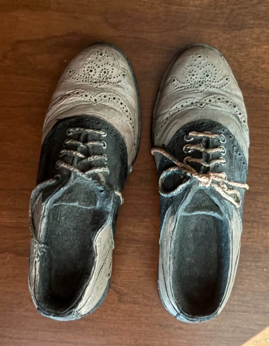 Glass Golf Ball Paperweight & Pair of Mini Golf Shoes image indicator(4)