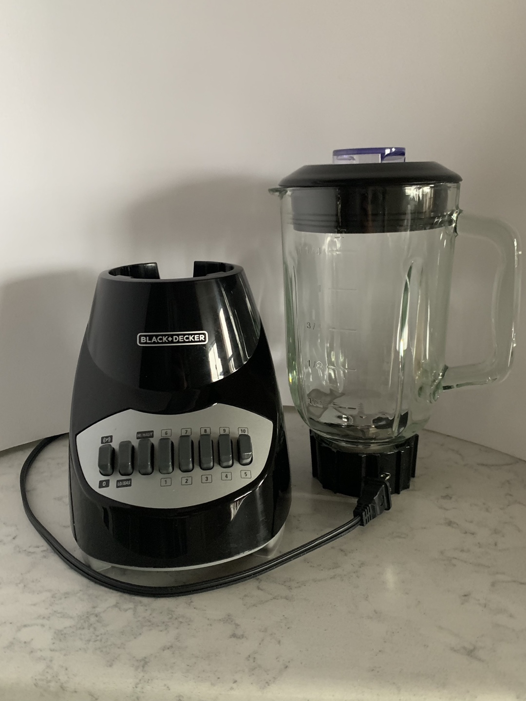 Black & Decker 10 Speed 5 Cup Countertop Blender 550W BL2010BG 💚 - photo 4