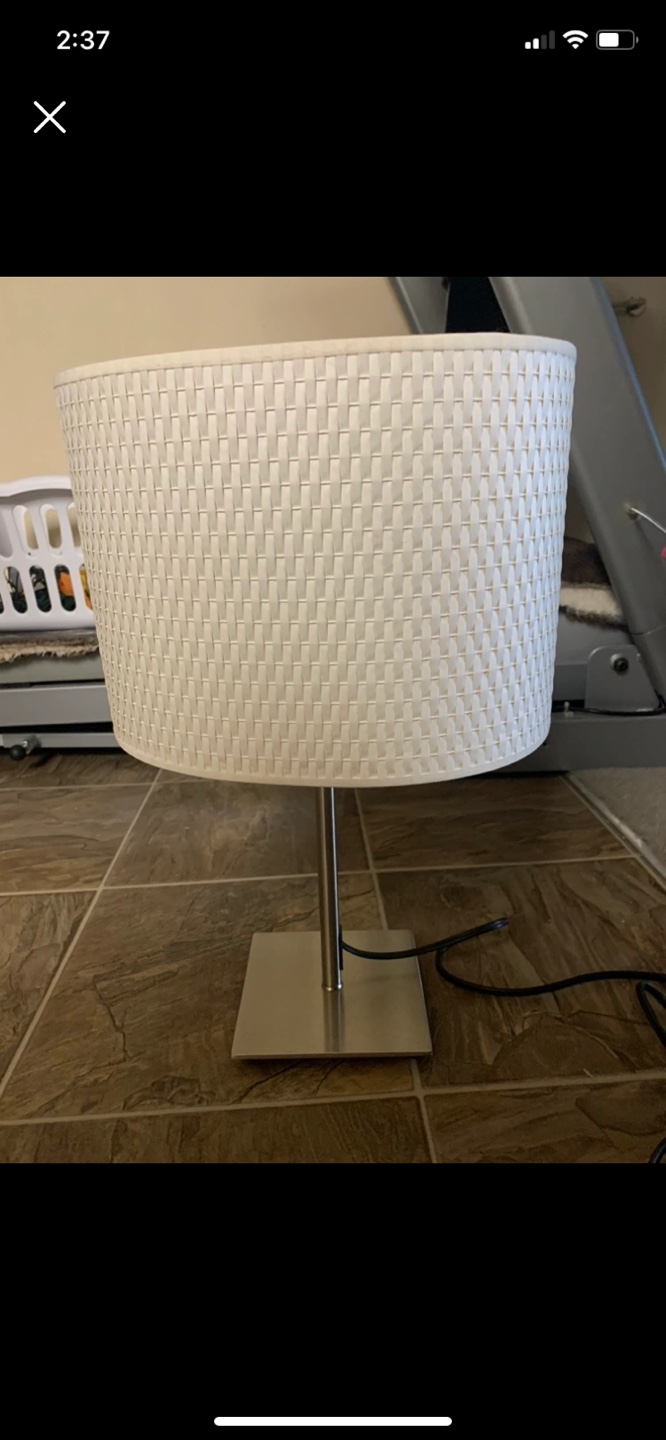 Modern Woven Table Lamp