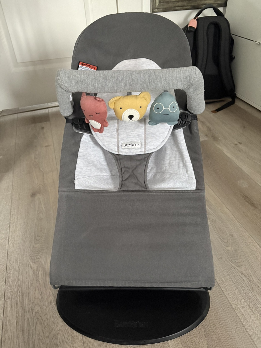 BabyBjorn Bliss Baby Bouncer with toy bar - photo 3