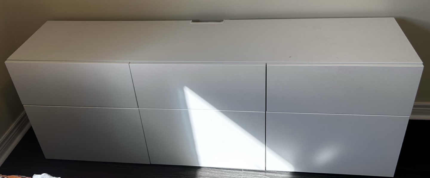IKEA HEMNES White Media Storage
