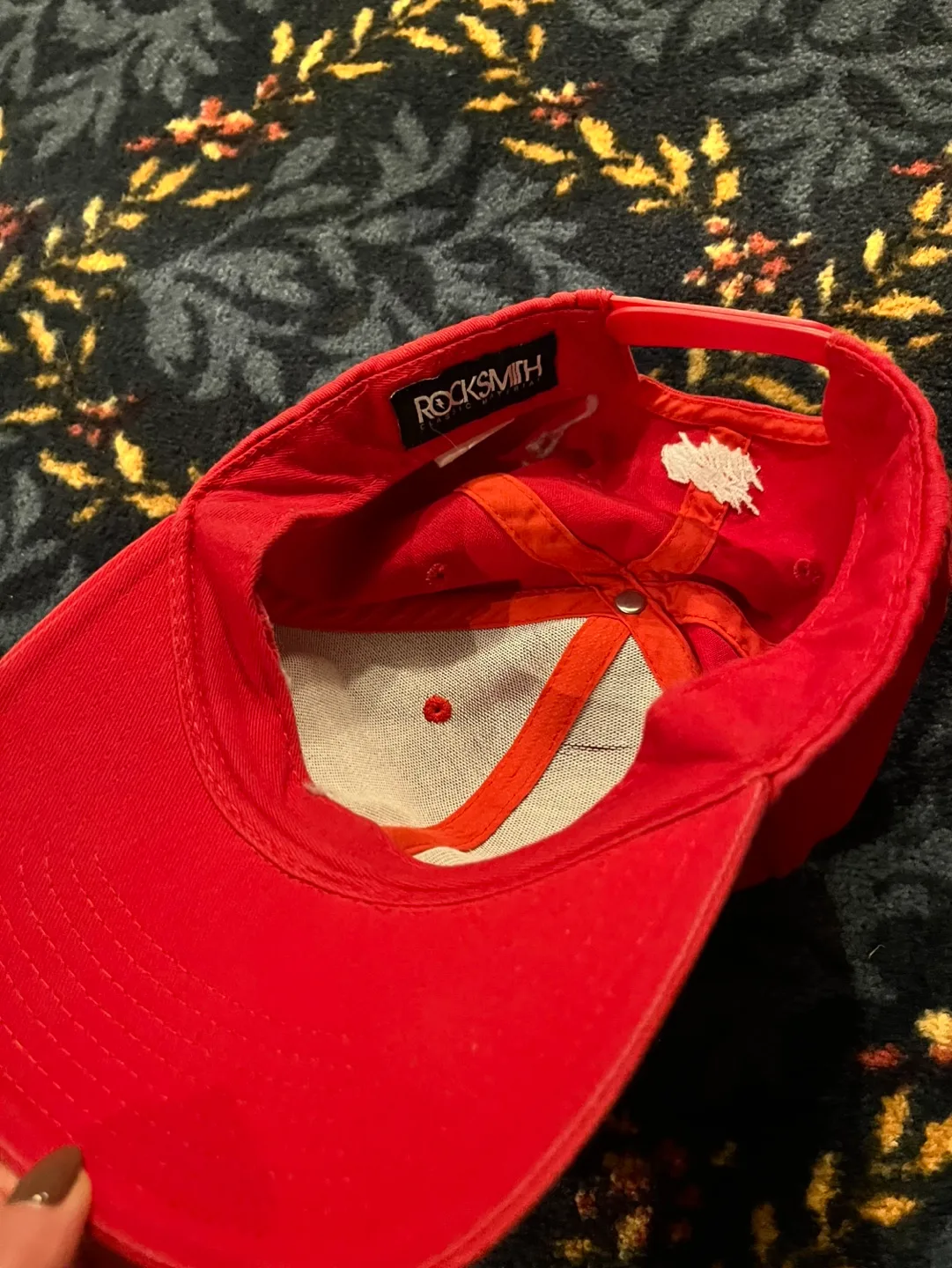 Rocksmith Red Baseball Cap image indicator(3)