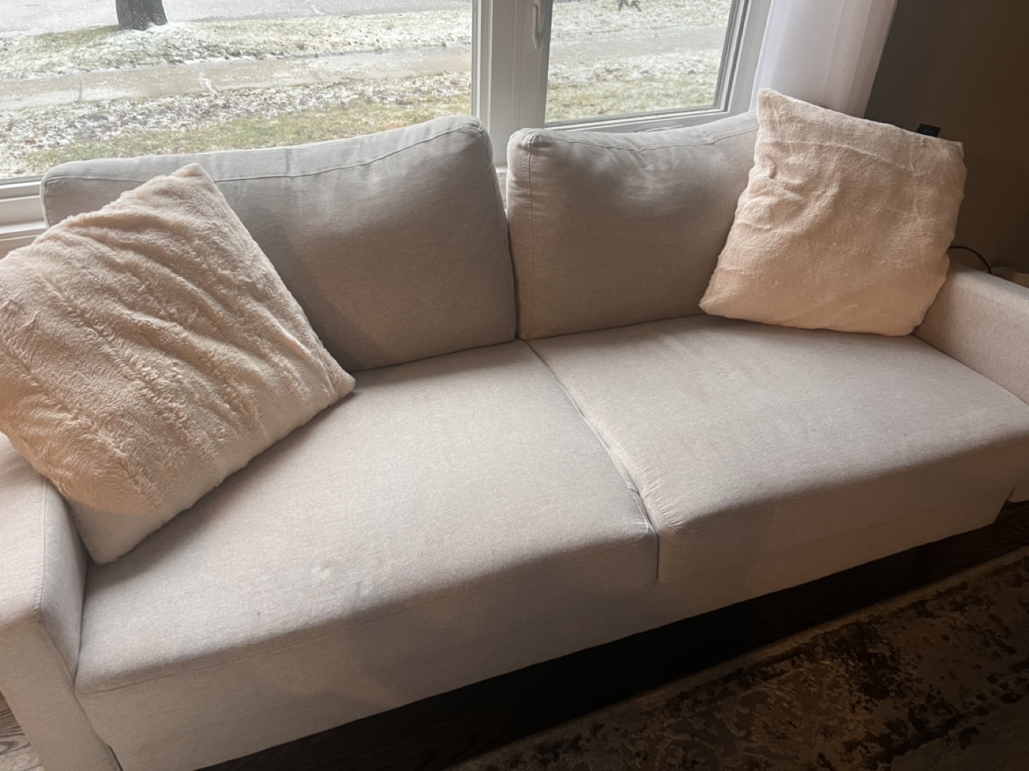 Light Grey Sofa - photo 2