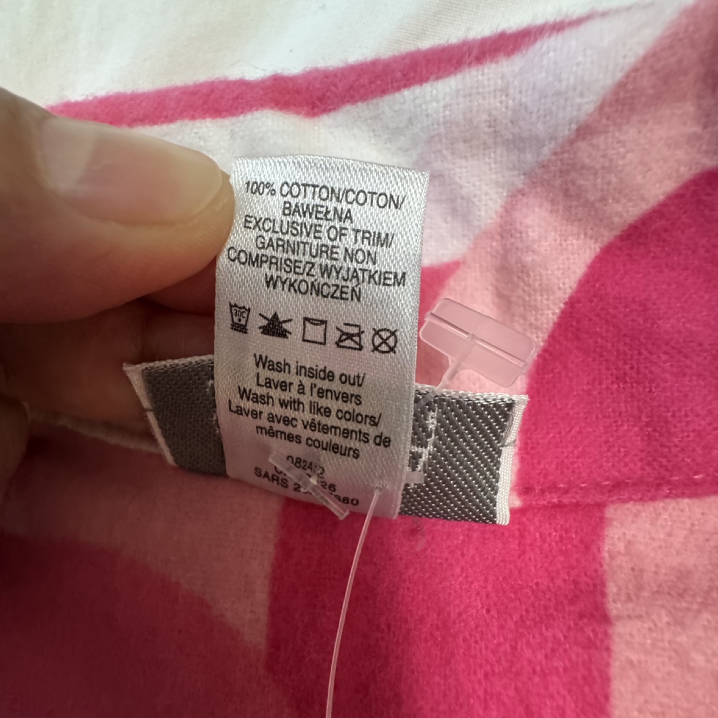 La Senza Pink & White Pajama Set - Size Medium - photo 4