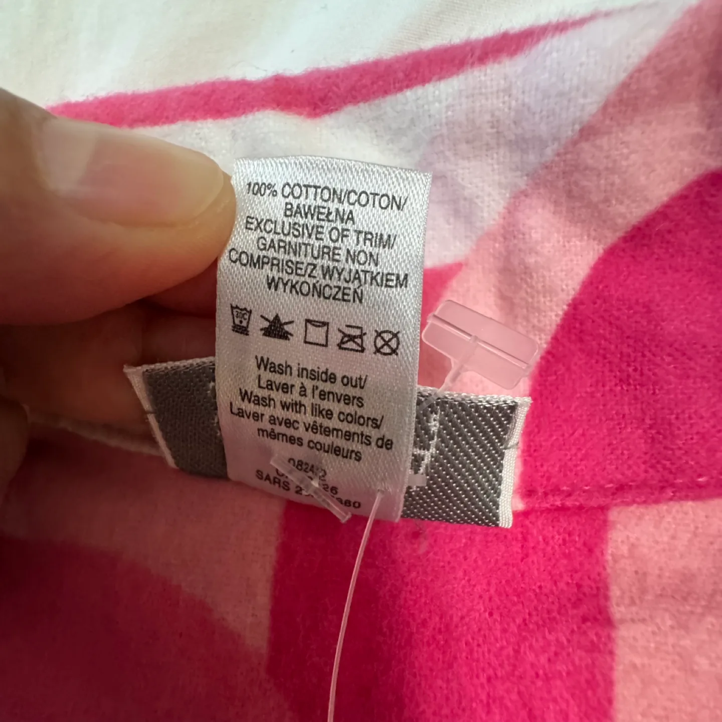 La Senza Pink & White Pajama Set - Size Medium image indicator(4)