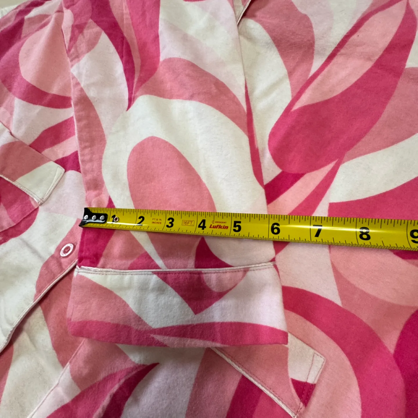 La Senza Pink & White Pajama Set - Size Medium image indicator(7)