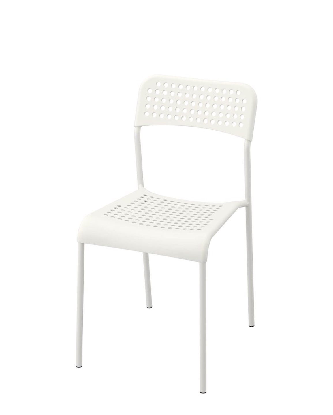 IKEA White Folding Desk & Chair Set - photo 2