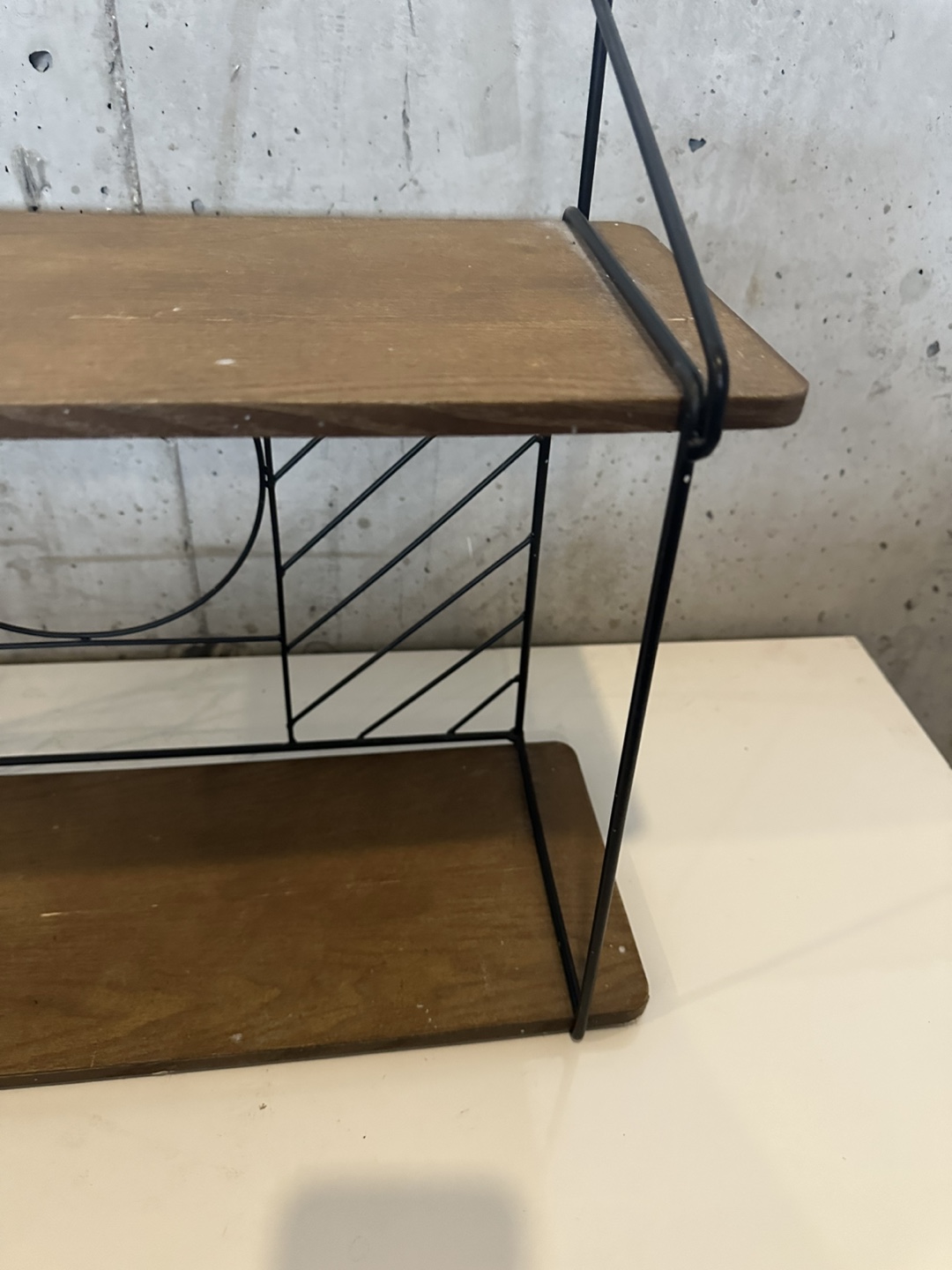 Mid-Century Modern Wall Shelf - photo 2