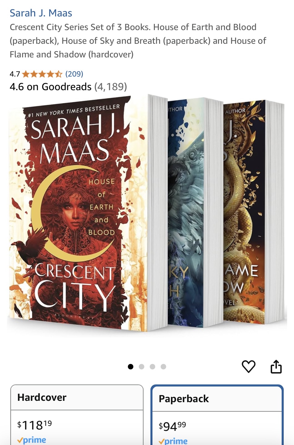Crescent City Series 1-3 by Sarah J. Maas - photo 2