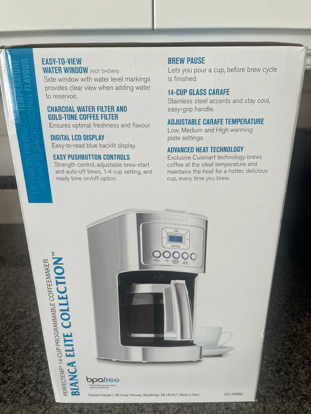 *REDUCED+GIFTS*TOP CUISINART 14cup COFFEEMAKER-BRAND NEW image indicator(2)