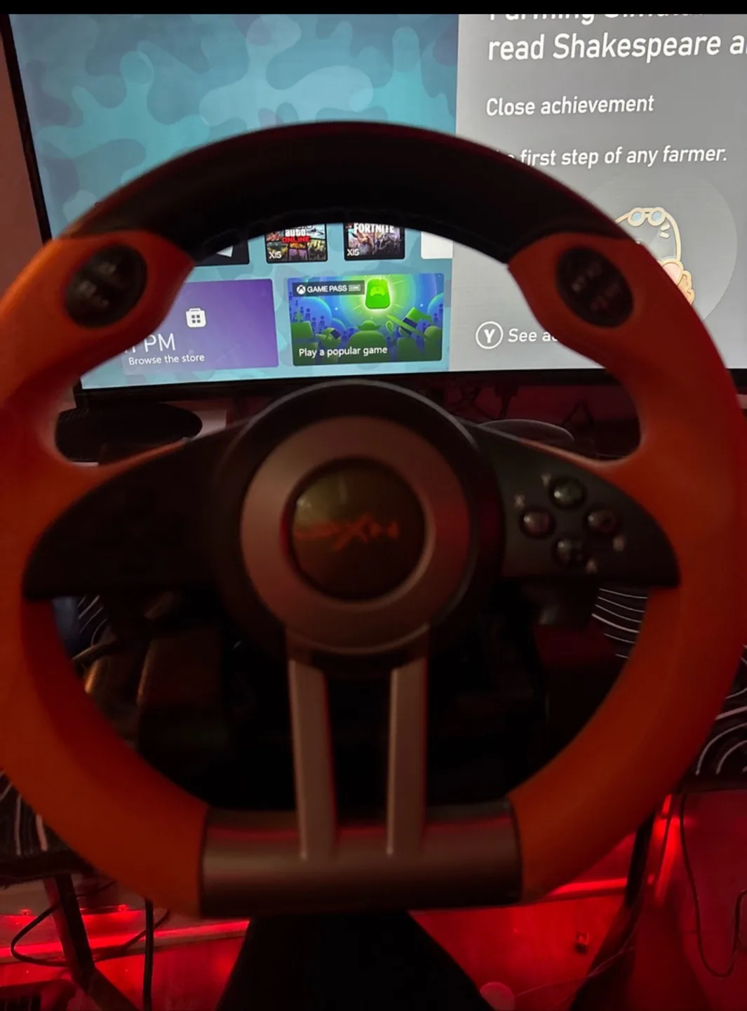 Racing Wheel and Pedal Set thumbnail