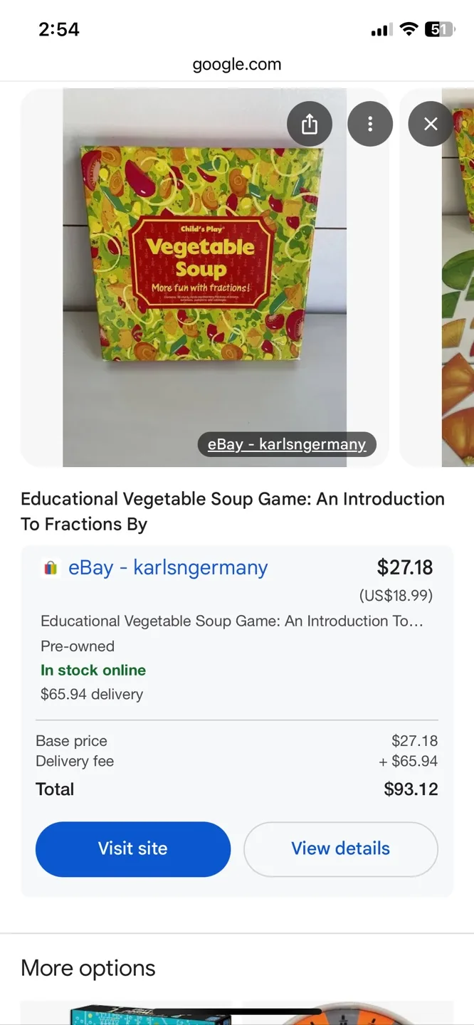 Child's Play Vegetable Soup Fraction Game image indicator(4)