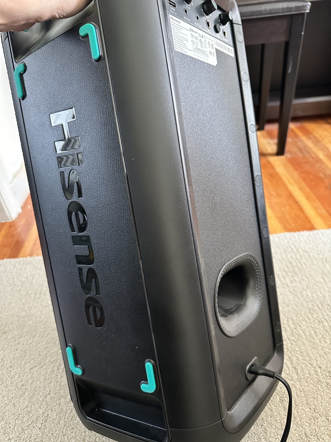 Hisense Part Y Rocker One Plus 300W Bluetooth Party Speaker - photo 4