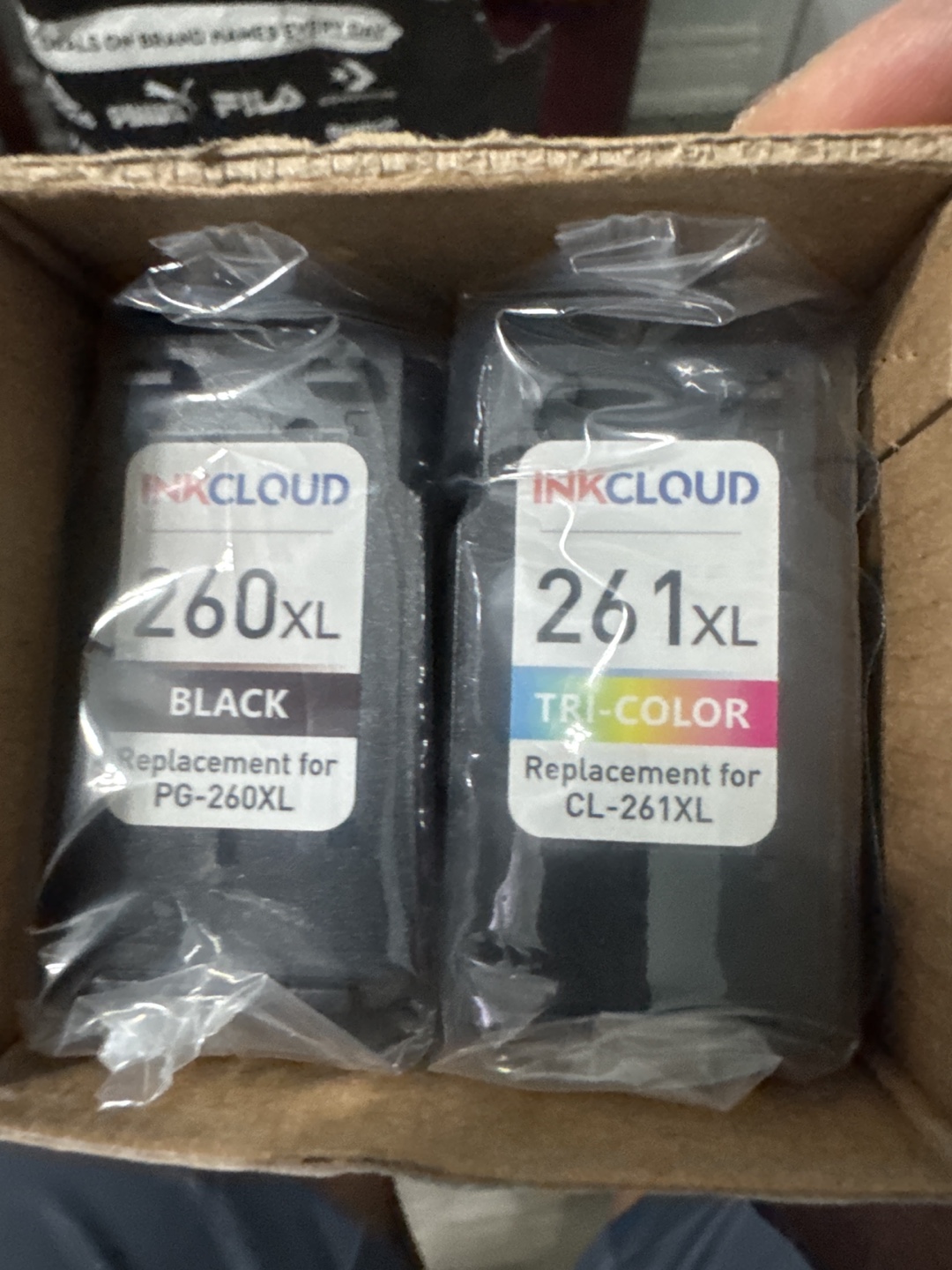 InkCloud Replacement Ink Cartridges PG-260XL & CL-261XL