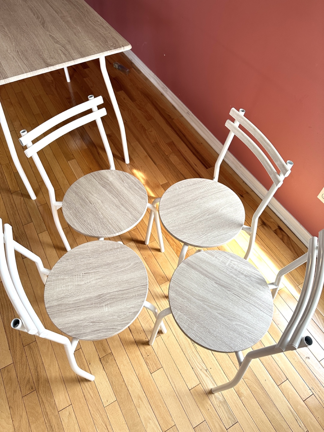 Beautiful Modern Style White Dining Table Set (CAN DELIVER) - photo 4