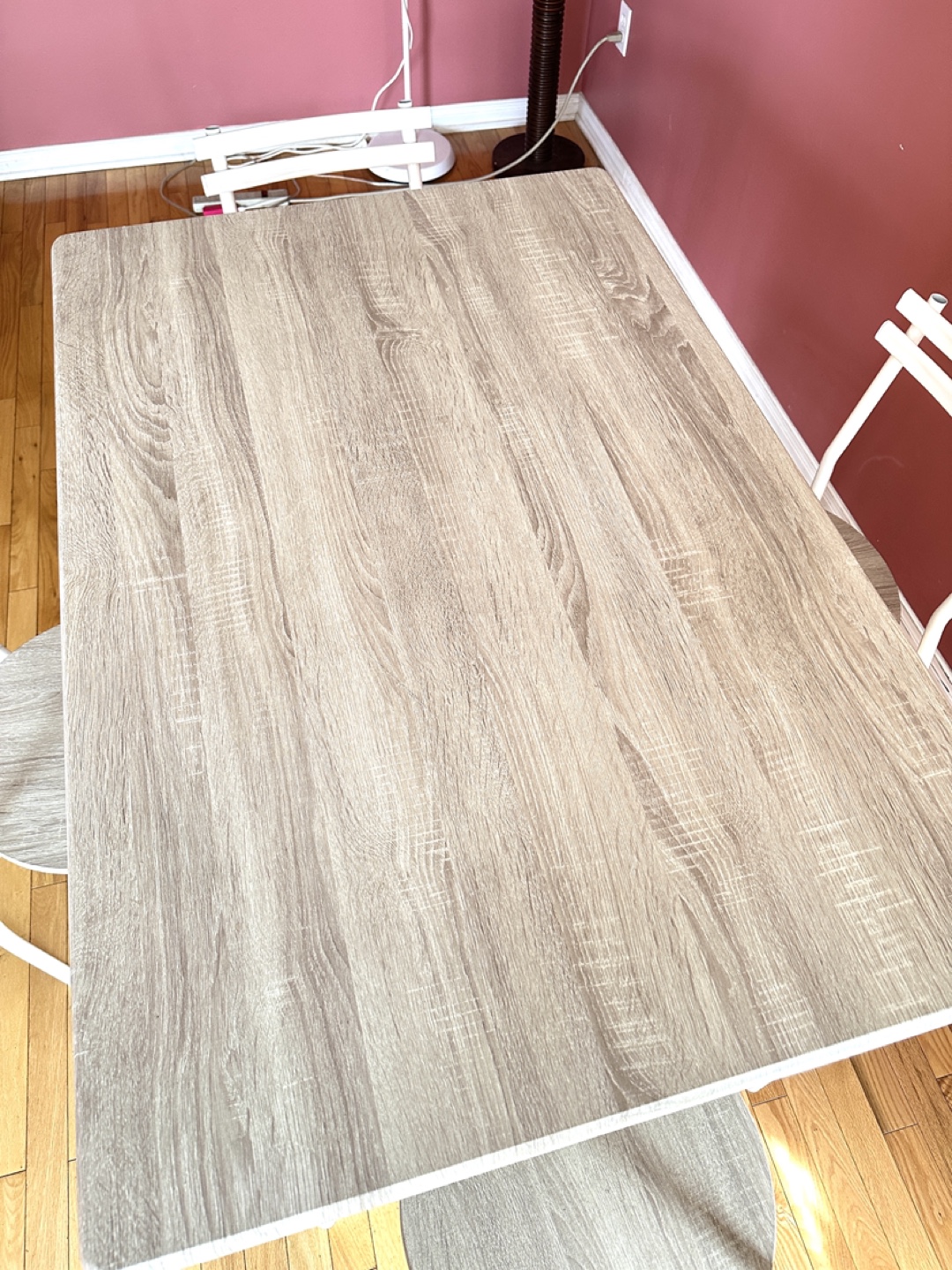 Beautiful Modern Style White Dining Table Set (CAN DELIVER) - photo 2