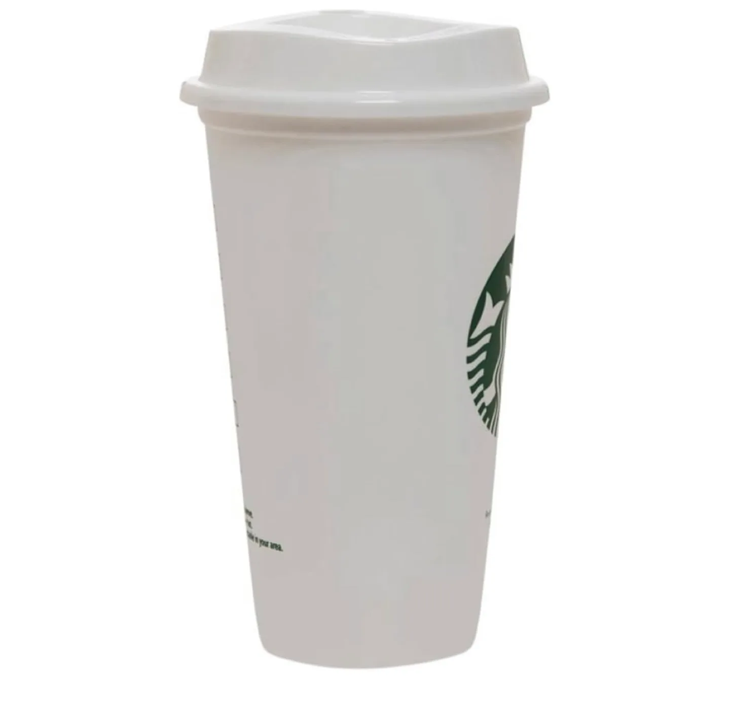 Brand New Starbucks Reusable Plastic Cup with Lid image indicator(2)