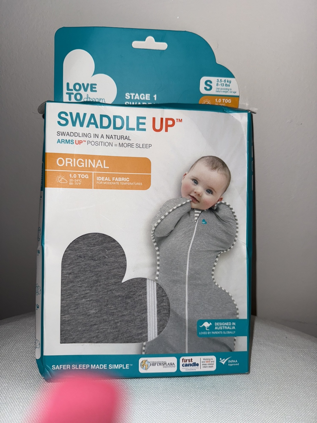 Love To Dream Swaddle UP Stage 1 Baby Swaddle - Size Small