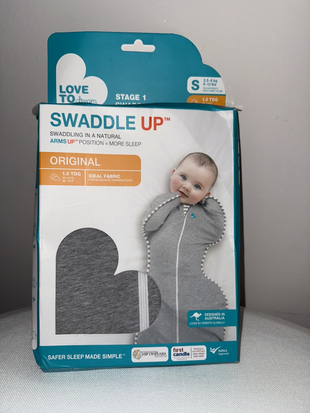 Love To Dream Swaddle UP Stage 1 Baby Swaddle - Size Small - photo 2