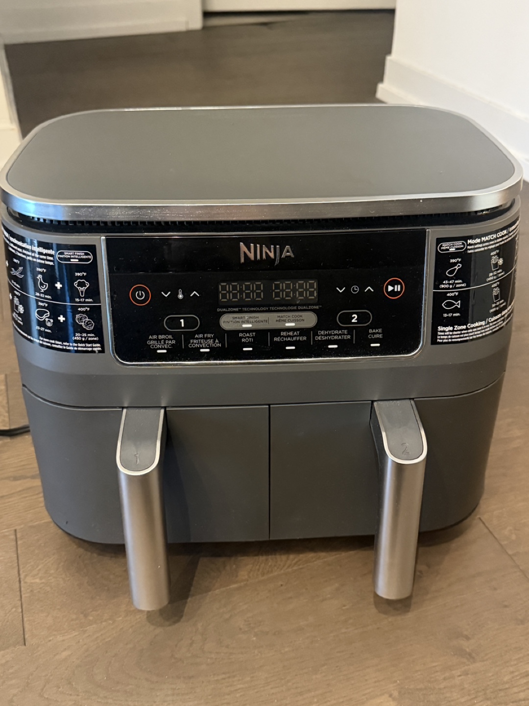 New Ninja Foodi Dual Zone Air Fryer
