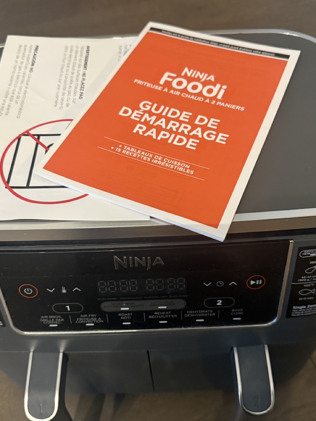 New Ninja Foodi Dual Zone Air Fryer - photo 4