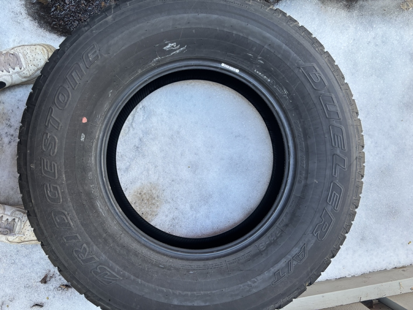 Bridgestone Dueler A/T 255/75R17 Tires - photo 4