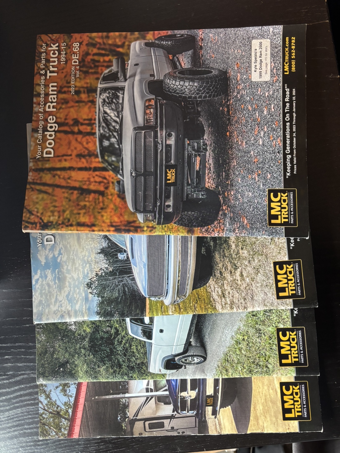 LMC Truck Parts Catalogues for Dodge Ram Trucks 1994-2015
