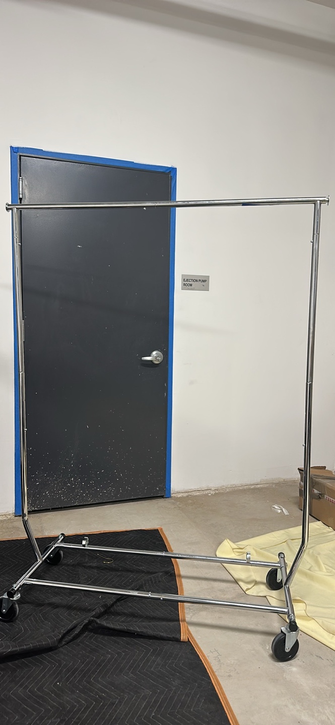 Simple Houseware Chrome Clothing Rack on Wheels - photo 3