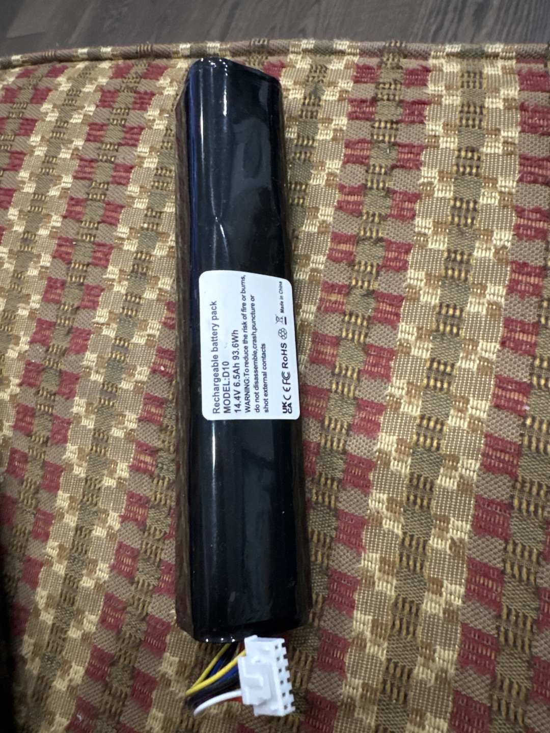 Rechargeable Battery Pack - Model D10