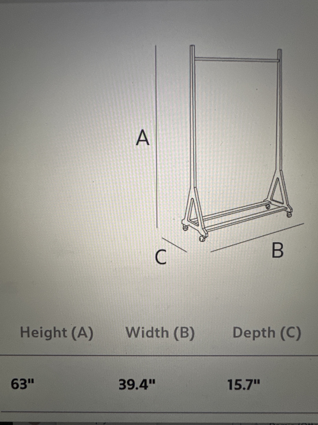 Zara Home Ash Wood Clothes Rack - photo 3