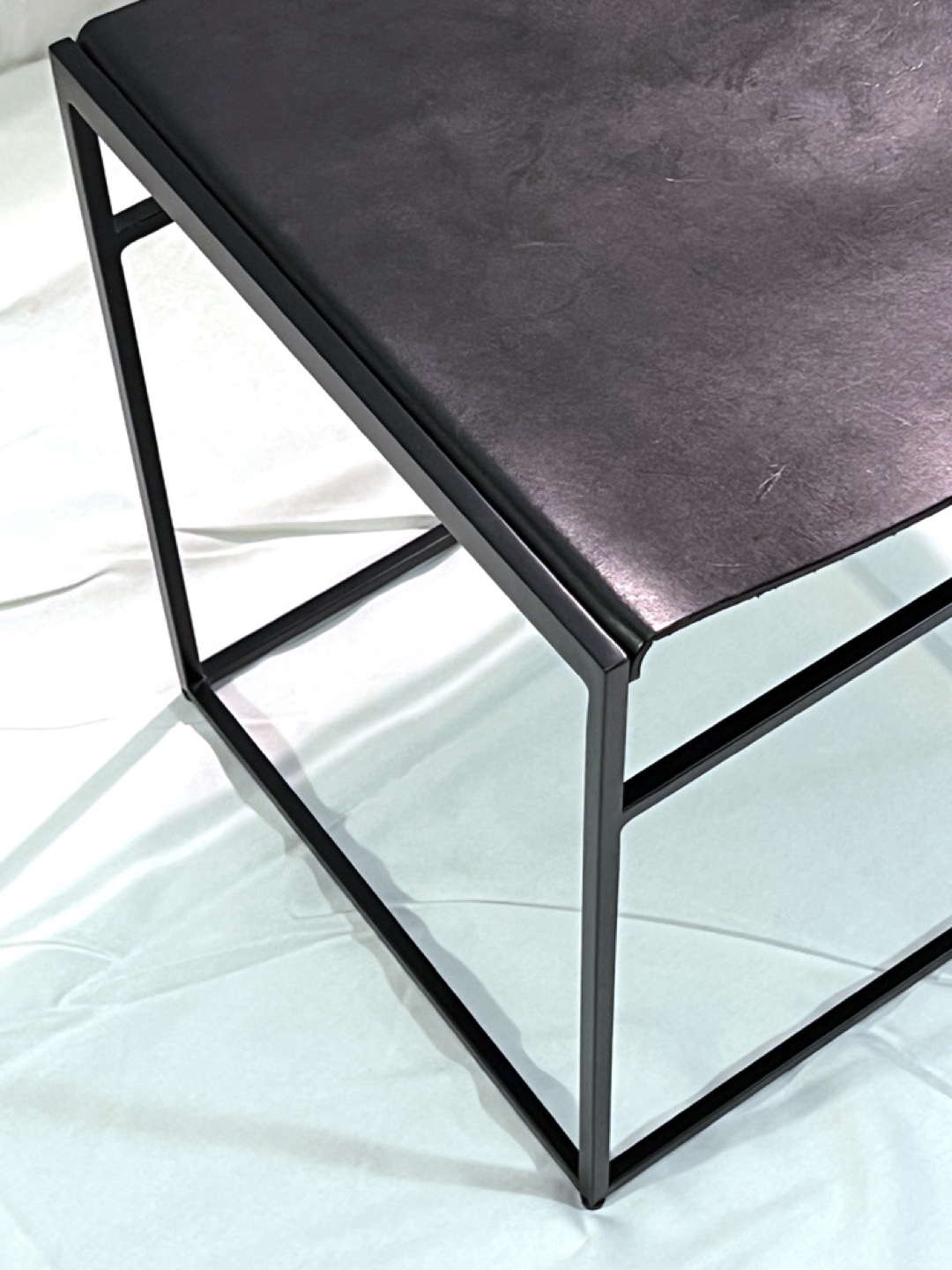 “Common” Leather Stool by Blu Dot - photo 2