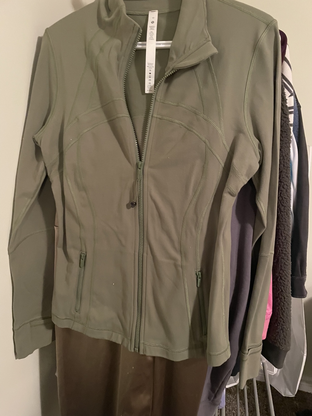 Lululemon Define Jacket - Olive Green