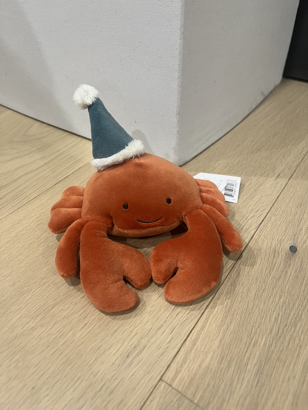 jellycat Holiday Crab Plush (retired)