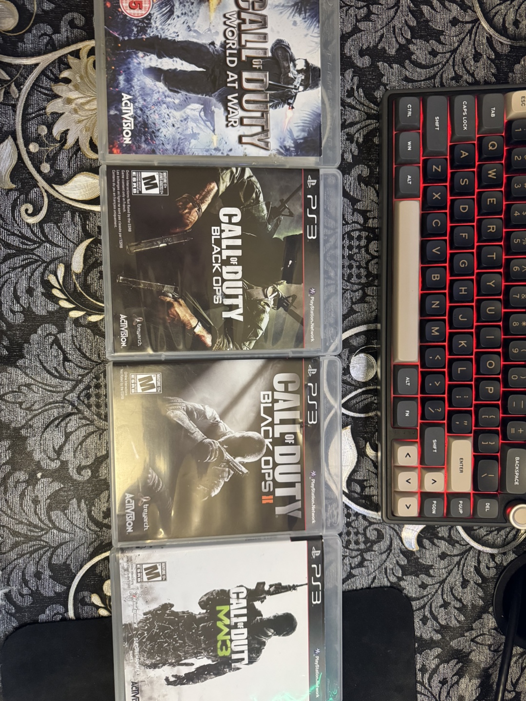 Call of Duty PS3 Games - WAW (SOLD), BO1,