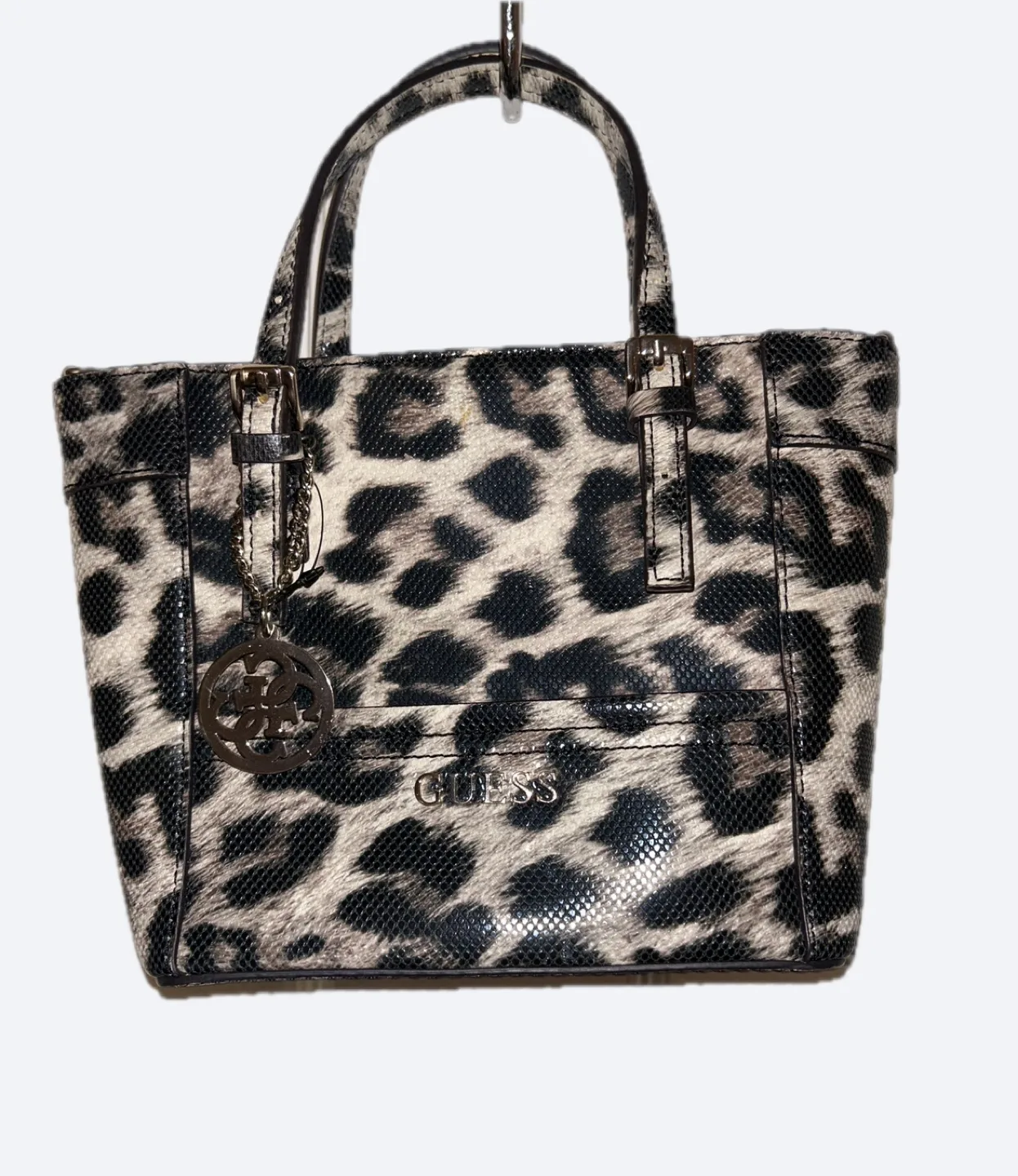 Guess Leopard Print Tote Bag mini thumbnail