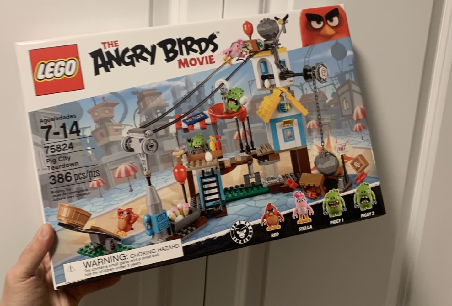 LEGO Angry Birds Movie Pig City Teardown 75824