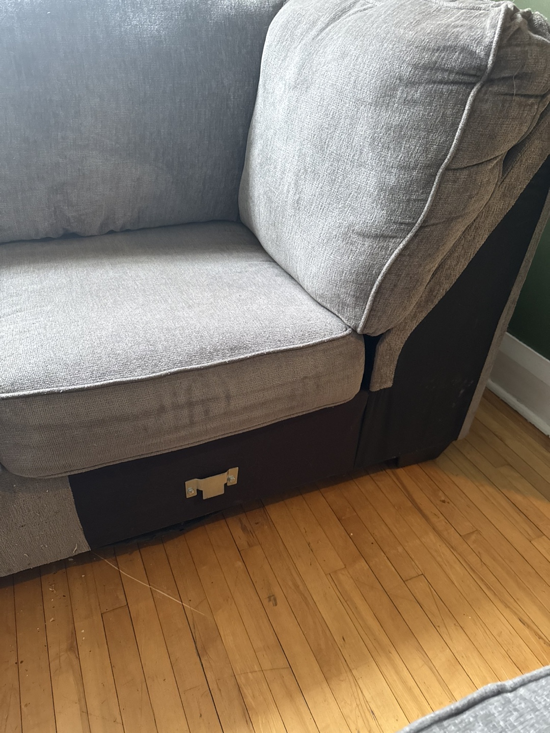 Grey Sectional Sofa obo - photo 2