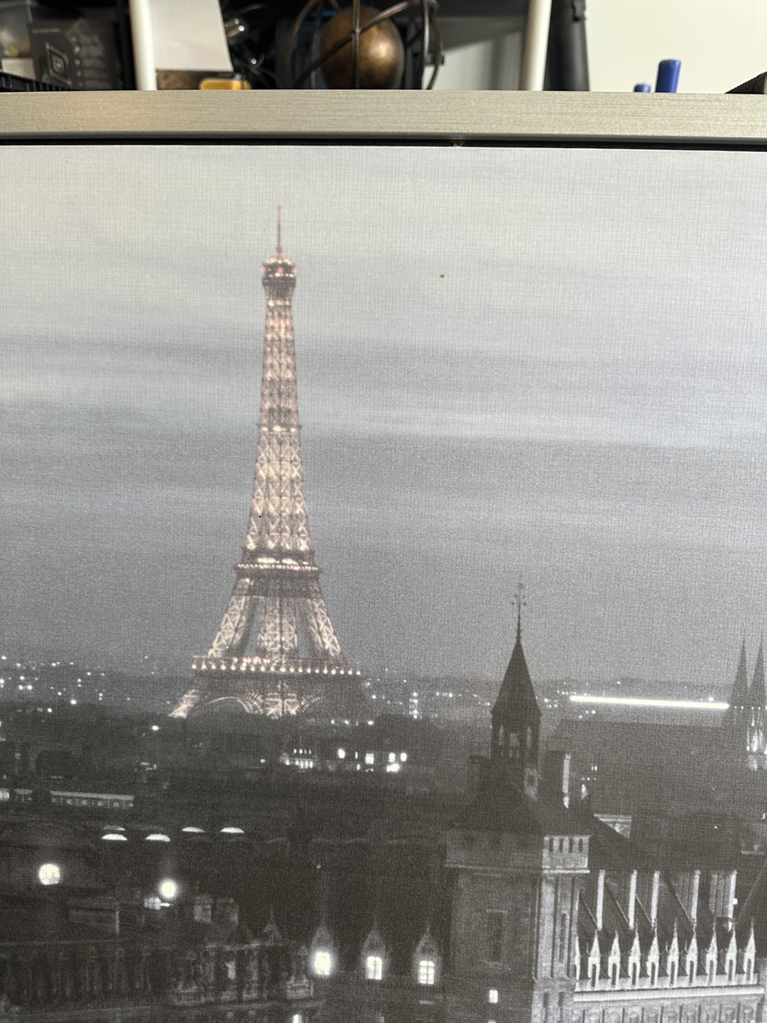 Large Paris Cityscape Canvas Wall Art - photo 3