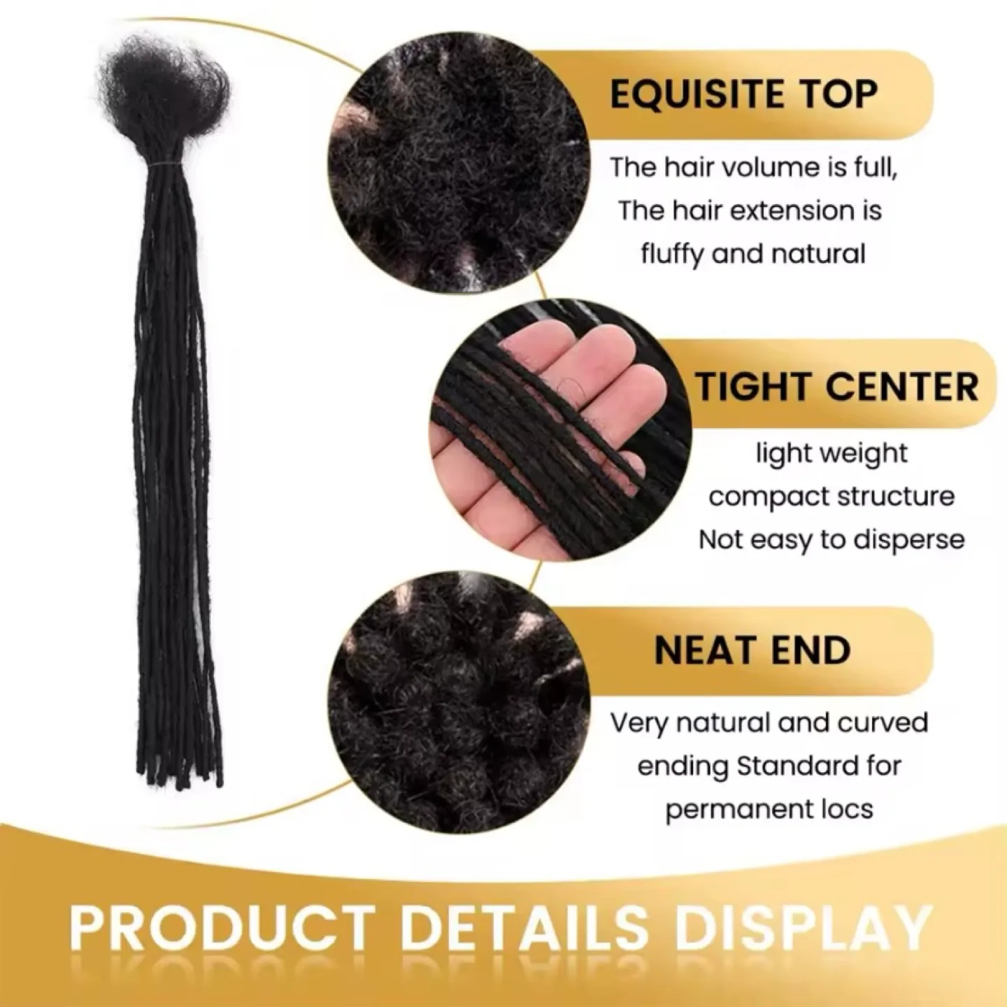 Human Hair Dreadlocks image indicator(2)