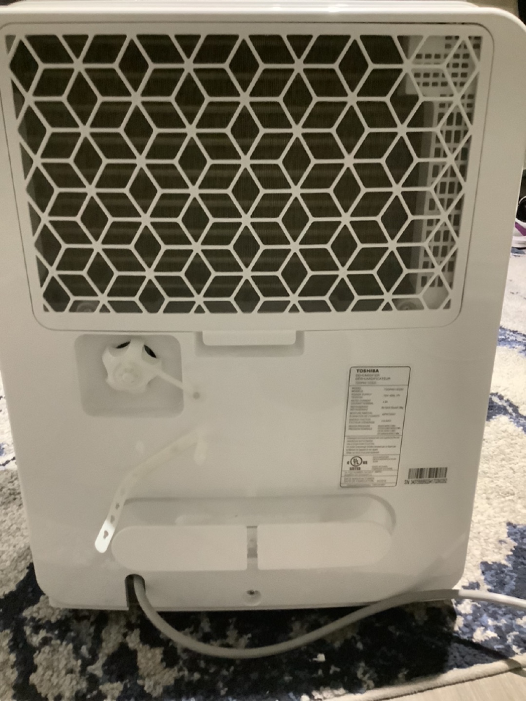 Toshiba Dehumidifier - photo 2