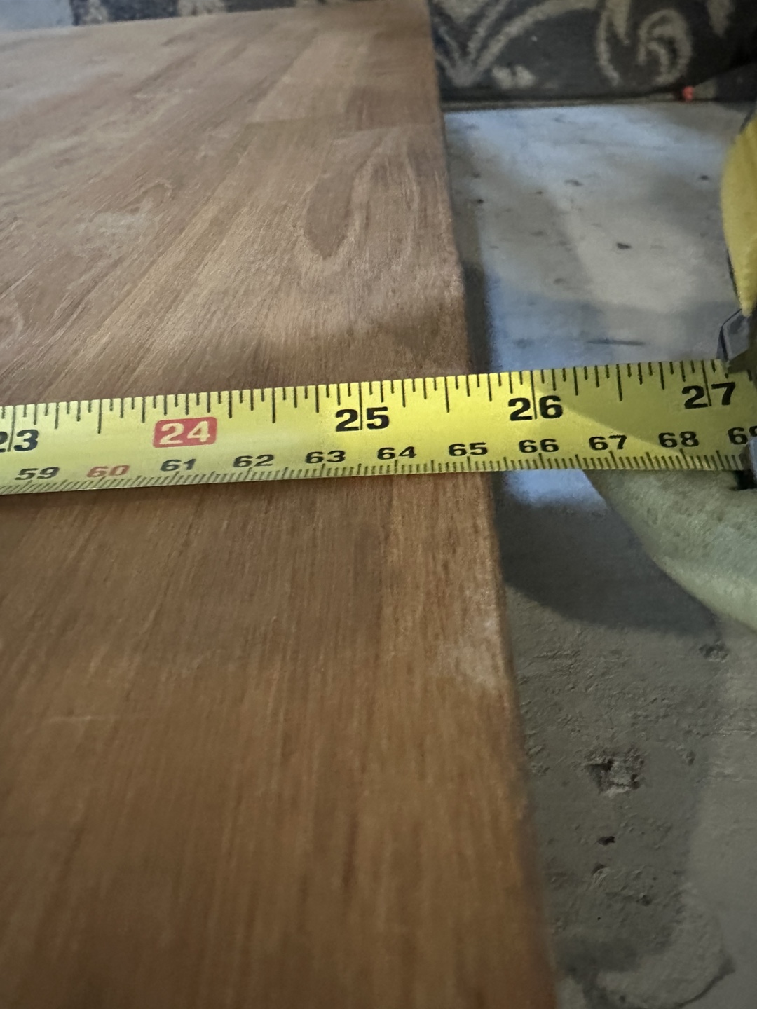 Large Butcher Block Countertop/Tabletop - 36" x 27" - photo 3