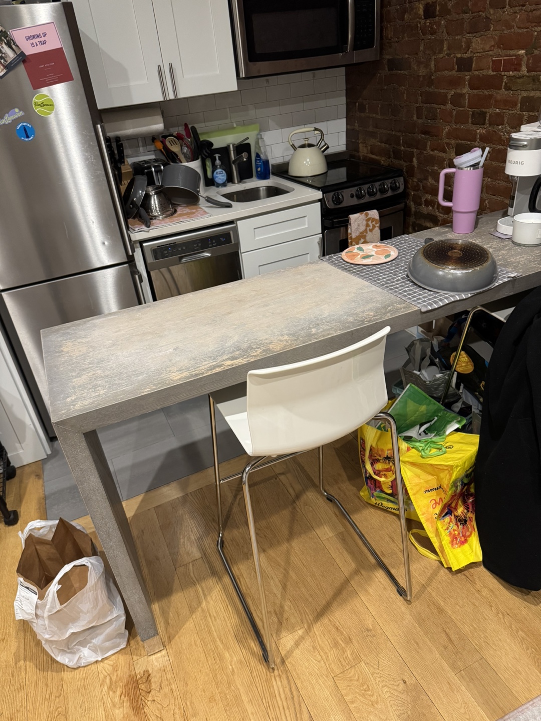 Grey Kitchen Island/Counter - photo 3